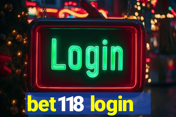 bet118 login